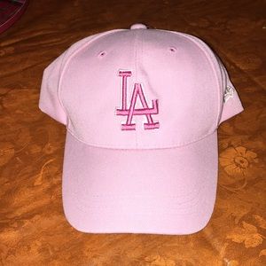 Women’s LA New Era Velcro pink adjustable hat